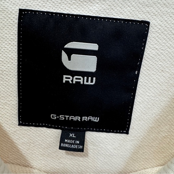 G-star Raw Heavy Hodson organic cotton Sweatershirt in ecru - Picture 7 of 13